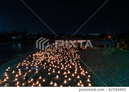 日本冬季秋田橫田鎌倉 62589405