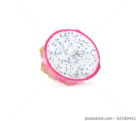 Dragon fruit isolated on white background 62590452