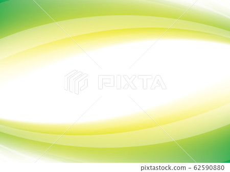 Abstract curve background yellow and green - Stock Illustration ...