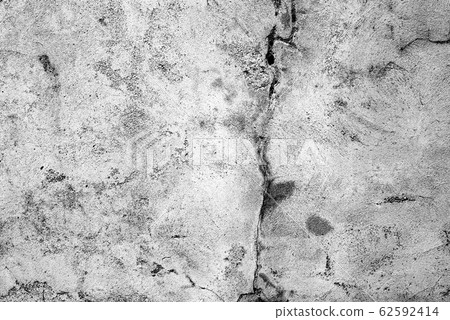 Texture of a concrete wall with cracks and Texture of a concrete wall with cracks and 62592414