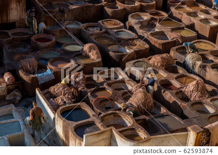 Morocco Fes Old Town Tannery Studio 62593874
