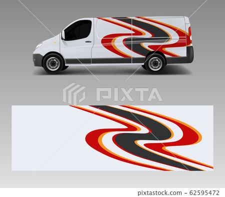modern simple design for van graphics vinyl wrap modern simple design for van graphics vinyl wrap 62595472