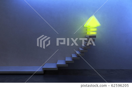 stairs going upward, 3d rendering stairs going upward, 3d rendering 62596205