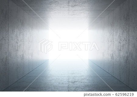 blank concrete space interior, 3d rendering blank concrete space interior, 3d rendering 62596219