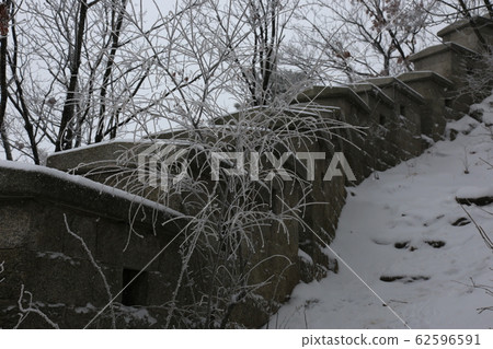 National Park.Bukhansan.Snow.Bukhansanseong 62596591