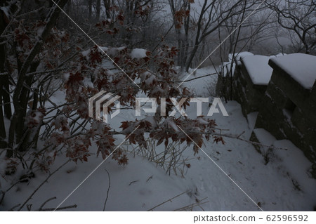 National Park.Bukhansan.Snow.Bukhansanseong 62596592