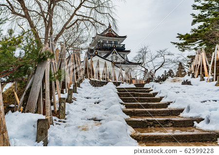 Winter in Japan Yokote City, Akita Prefecture Yokote Castle Ruins in Snowscape Winter in Japan Yokote City, Akita Prefecture Yokote Castle Ruins in Snowscape 62599228