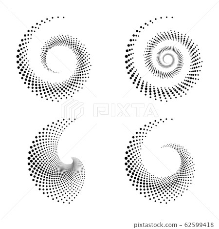 Circle dots backdrop. Halftone shapes, abstract Circle dots backdrop. Halftone shapes, abstract 62599418