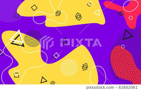 Violet Spring Illustration. Graphic Artwork. 62602061