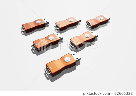 USB memory (3DCG: white background) 62605328
