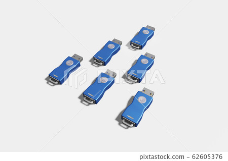 USB存儲器(3DCG:白色背景) USB存儲器(3DCG:白色背景) 62605376