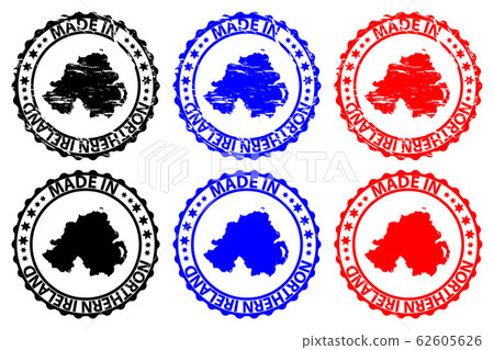 Made in Northern Ireland rubber stamp 62605626