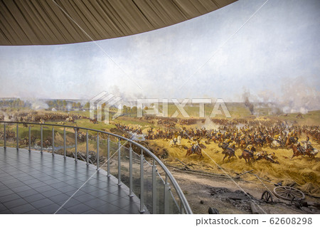 Panorama of the Battle of Borodino by artist Franz Panorama of the Battle of Borodino by artist Franz 62608298