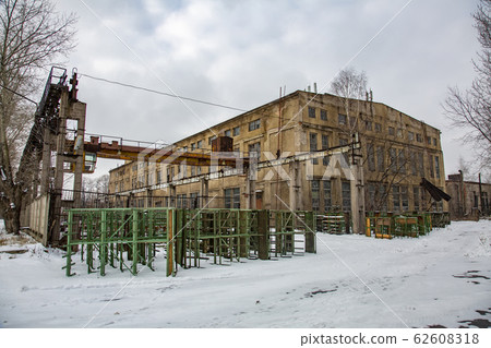Abandoned territory of the aircraft factory. Abandoned territory of the aircraft factory. 62608318