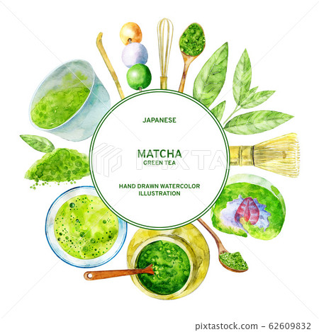 Template for matcha product. 62609832