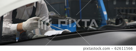 Man engineer with screwdriver Man engineer with screwdriver 62611566