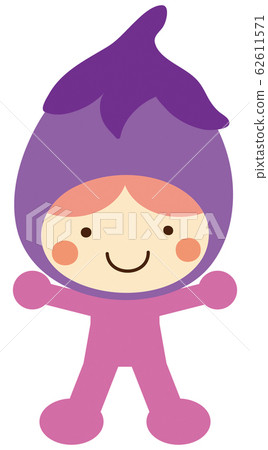 Kigurumi vegetable character Eggplant Kigurumi vegetable character Eggplant 62611571