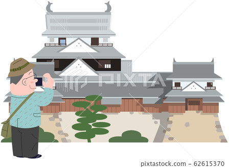 松山城和資深旅行者 62615370