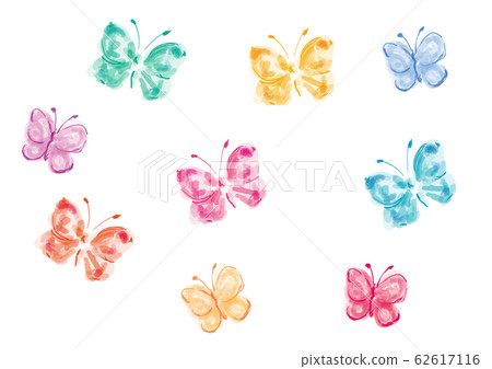Butterfly, butterfly, butterfly, vector, insect, creature, bug, spring, cute, pretty, pretty, colorful, flying 62617116