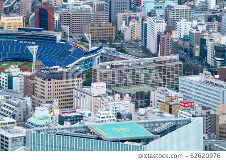 Yokohama cityscape in Japan: view of Yokohama City Hall, etc. = February 4, 2020 Yokohama cityscape in Japan: view of Yokohama City Hall, etc. = February 4, 2020 62620976