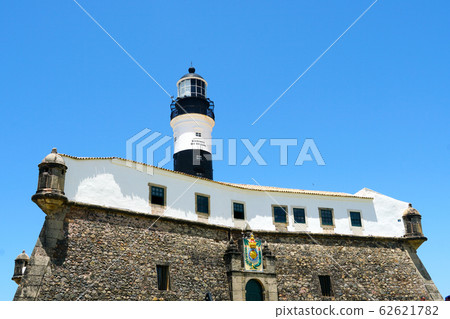 Farol da Barra, Barra Lighthouse, in Salvador, Bahia, Brazil.  62621782