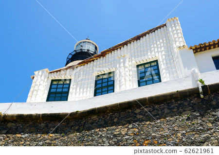 Farol da Barra, Barra Lighthouse, in Salvador, Bahia, Brazil. Farol da Barra, Barra Lighthouse, in Salvador, Bahia, Brazil. 62621961