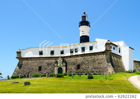Farol da Barra, Barra Lighthouse, in Salvador, Bahia, Brazil.  62622162