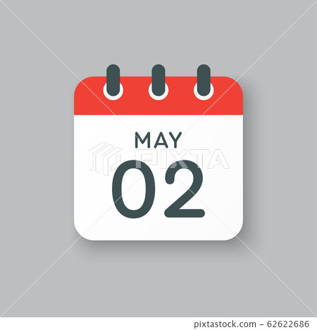 Calendar day 2 May, days of the year 62622686