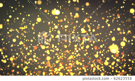 Gold particles background, dust particles with lens flare, glitter lights Gold particles background, dust particles with lens flare, glitter lights 62623558