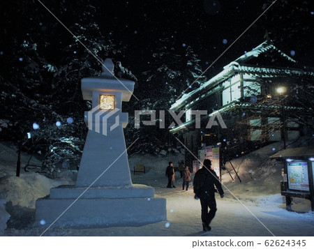 Hirosaki Castle Snow Lantern Festival 62624345