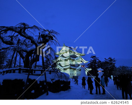 Hirosaki Castle Snow Lantern Festival 62624545