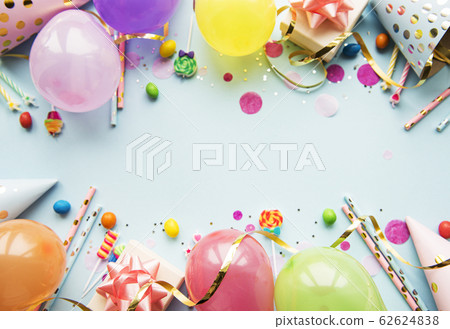 Happy birthday or party background 62624838