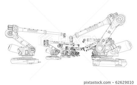 A industral robots manipulators A industral robots manipulators 62629810