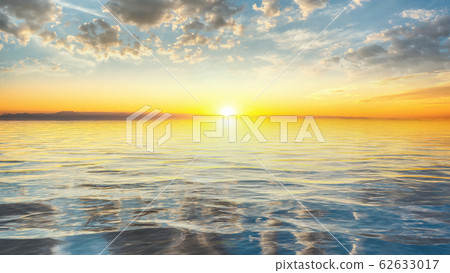 Seascape at sunset Seascape at sunset 62633017
