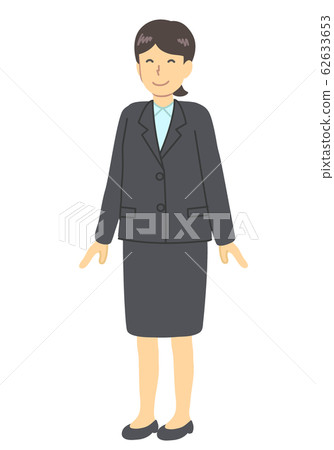  一個穿著微笑服的女人 62633653