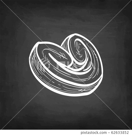Chalk sketch of palmier. Chalk sketch of palmier. 62633852