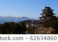 松本城和阿爾卑斯山 62634860