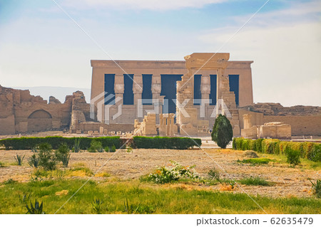 The ruins of the beautiful ancient temple of 62635479