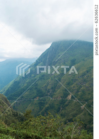 Mountain landscape, green slopes. Beauty of 62636612