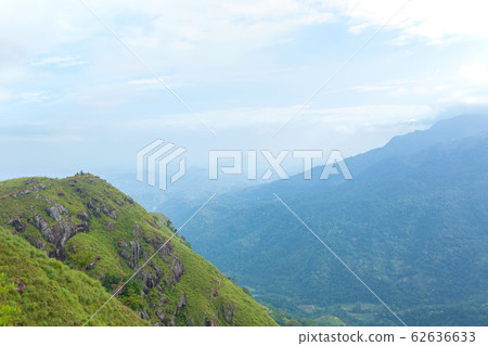 Mountain landscape, green slopes. Beauty of 62636633