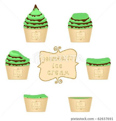 Vector illustration for natural ice cream 62637691
