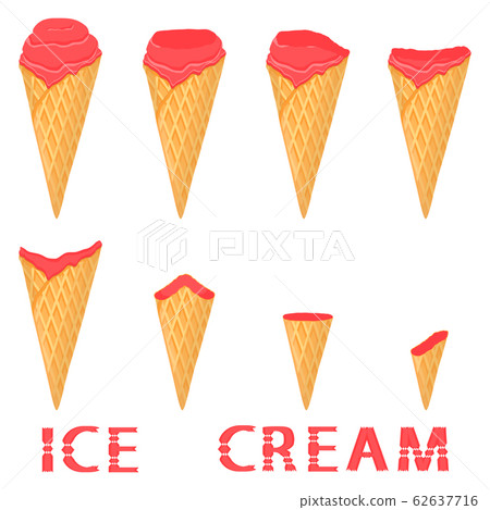 Vector illustration for natural ice cream Vector illustration for natural ice cream 62637716