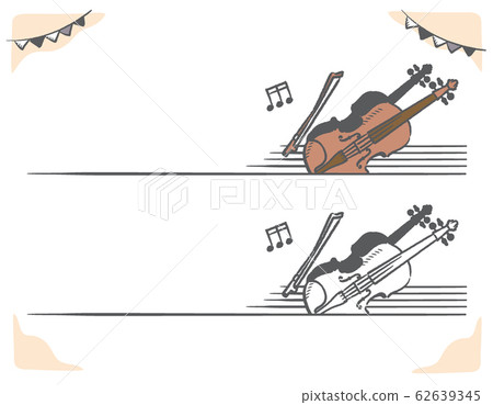 以音樂插圖為主題的音樂主題標籤和橫幅 以音樂插圖為主題的音樂主題標籤和橫幅 62639345