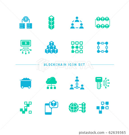 blockchain, icon, icons 62639365