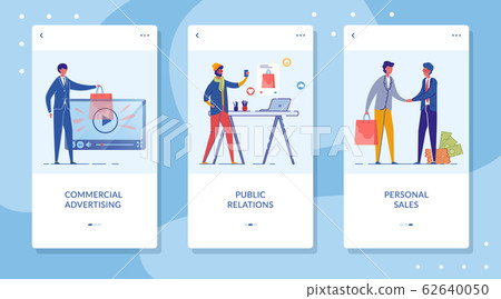 Marketing Types Onboarding Screen Flat Templates Marketing Types Onboarding Screen Flat Templates 62640050
