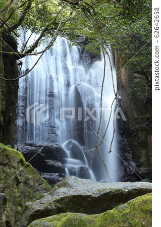 Kuwanoki Waterfalls (Streets, Mosses, Waterfalls), 100 Waterfalls in Japan [Aiga, Shingu City, Wakayama Prefecture] 62642658