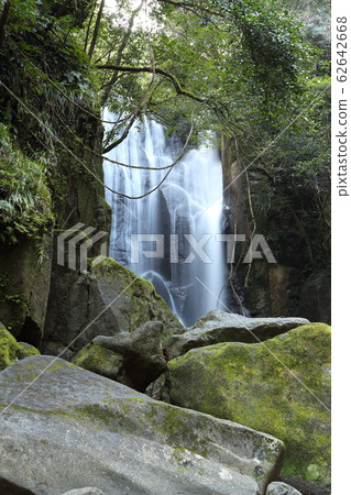 Kuwanoki Waterfalls (Streets, Mosses, Waterfalls), 100 Waterfalls in Japan [Aiga, Shingu City, Wakayama Prefecture] 62642668