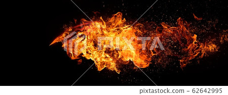 Abstract flame Abstract flame 62642995