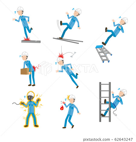 Occupational Accidents, Occupational Accidents, Men's Accident Set 62643247