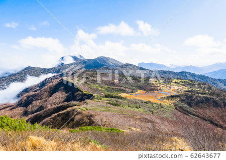 秋天的Hi山攀登（從Hi山眺望天狗的花園和妙高山） 62643677